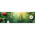 thumbnail image 4 of Strawberry Daisy Themed Banner Background Decor Party Supplies for Garden Parties Summer Gatherings Picnics and Photography Props, 4 of 8