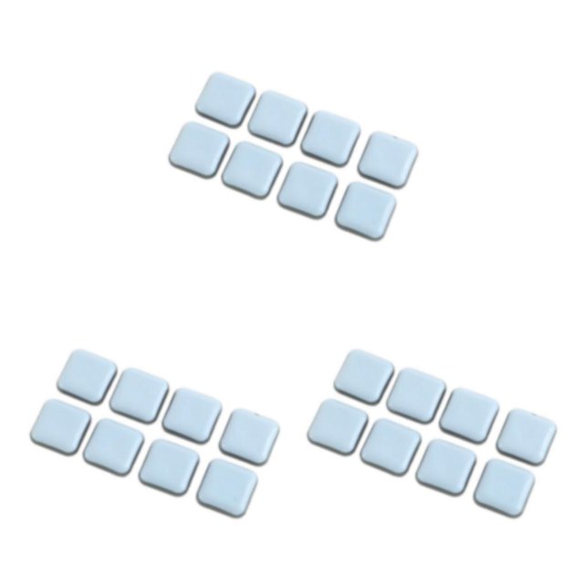 Kearding Protector de muebles de 8 paquetes/lote: evita arañazos y marcas en suelos preciosos con un cuadrado fuerte de 22*22mm Type1 NO1