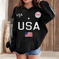 thumbnail image 4 of LWNYDPLSD Baggy Hoodies for Girls Print Cute Aesthetics Vintage Hooded Sweatshirts Kids Drop Shoulder Long Sleeves Hooded Pullover Loose Fit Comfortable Clothes for Teens, 4 of 4