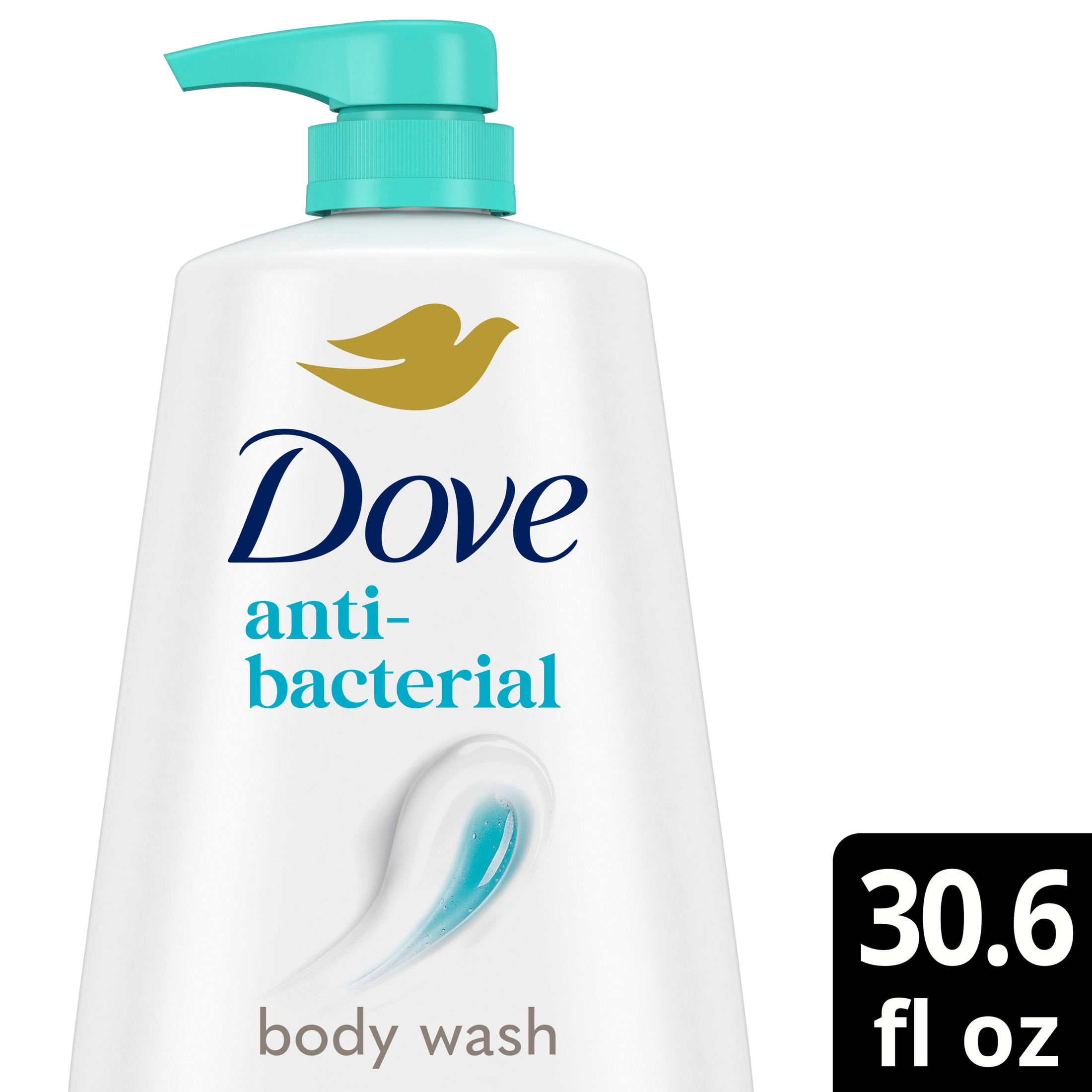 Dove Antibacterial Body Wash with Pump - 30.6 oz photo 2