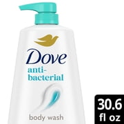 Dove Body Wash With Pump For All Skin Types Antibacterial Protects From Dryness ,30.6 fl oz