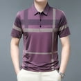 thumbnail image 2 of New Men's Business Casual POLO Short Sleeved Smooth and Wrinkle Resistant Comfortable Top, 2 of 6