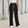 thumbnail image 5 of Samdudou Girls Flare Leg Sweatpants Elastic Waist Bootcut Trousers Casual Activewear Bottoms Sporty Yoga Pants Lounge Clothes for School Sports Size 5-15 Years, 5 of 8