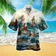 thumbnail image 3 of Dios ama a la gente común Jesús Camisas hawaianas Camisas de moda para hombres y mujeres Camisas de playa geniales Camisas florales geniales de verano Ropa, 3 of 5