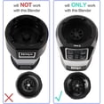 thumbnail image 3 of 1-pack Extractor Blade Assembly 7 Fins Ninja Blender Blade Ninja Blender Replacement Parts Compatible with Ninja Blenders Auto iQ BL480 BL482 BL642 BL682 NN102, 3 of 7