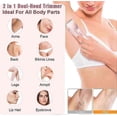 thumbnail image 2 of Dermave Bikini Shaver, Dual Head Shaver Women, 2 In 1 Wet Dry Electric Bikini Trimmer For Women, 2 of 5