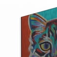 thumbnail image 2 of Luxe Metal Art 'Dramatic Cats II' by Carolee Vitaletti Metal Wall Art, 24"x24", 2 of 7