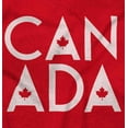 thumbnail image 2 of Canada Maple Leaf Flag Patriotic Long Sleeve TShirt Men Women Brisco Brands S, 2 of 5