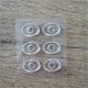 thumbnail image 5 of Zapatos Pegatinas Irfora 6 Unids / set Almohadilla de Maíz con Punta Suave Almohadones Cojines Transparentes Resistentes al Desgaste Inserción de Pegatinas Cuidado de los Pies Protectores de Dedos Irfora Zapatos Pegatinas, 5 of 7