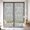 Brown, variant on Privacy Window Film, Farmhouse Pink Static Cling Stained Glass Window Film, UV Sun Blocking Heat Control Stickers, Non-Adhesive Laser Windows Tint 29.5"x78.7" Vintage Flower Leaf Botanical Plant