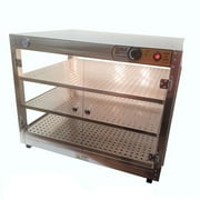 HeatMax Commercial Countertop Food Warmer With Water Tray 30x24x24 Display Case by Rodriguez Bakery Equipment