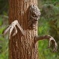 thumbnail image 5 of Travelwant 3Pcs/Set Tree Hugger Tree Face Decor Statues Bark Ghost Face Facial Features Decoration Whimsical Sculpture Garden Peeker Tree Face Decor, 5 of 6