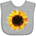 thumbnail image 3 of Inktastic Summer Sunflower Boys or Girls Baby Bib, 3 of 4