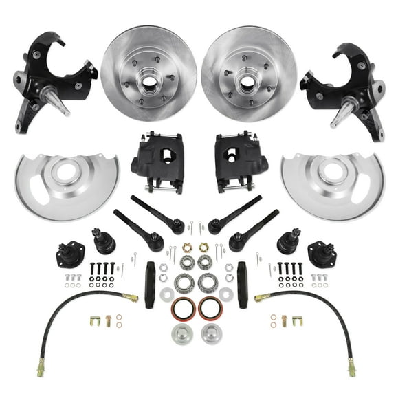 Brothers Trucks DBC6L20STOCK Front Disc Brake Conversion-6-Lug-Stock Spindles