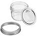 thumbnail image 5 of Kerr Wide Mouth Half-Pint Glass Mason Jars 8-Ounces with Lids and Bands (2 Jar-Pack), 5 of 5