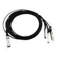 thumbnail image 1 of Axiom - Câble 100GBase-AOC direct attach - QSFP28 à SFP28 - 1 m - Fibre Optique - Passif, 1 of 4