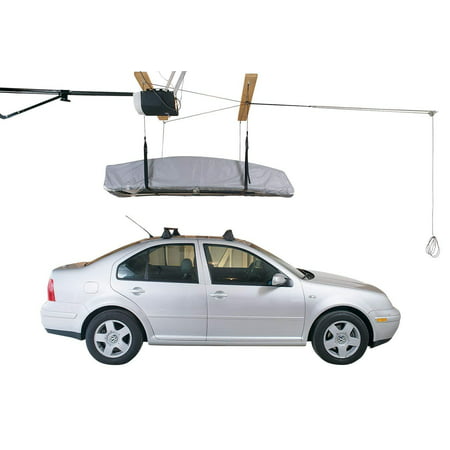 Harken Garage Storage Ceiling Hoist | 4 Point System | For 12ft Ceilings up to 60lbs/27kg Max Load | 3:1 Mechanical Advantage | Part No. 7801.12 7801.12 (12 Feet,