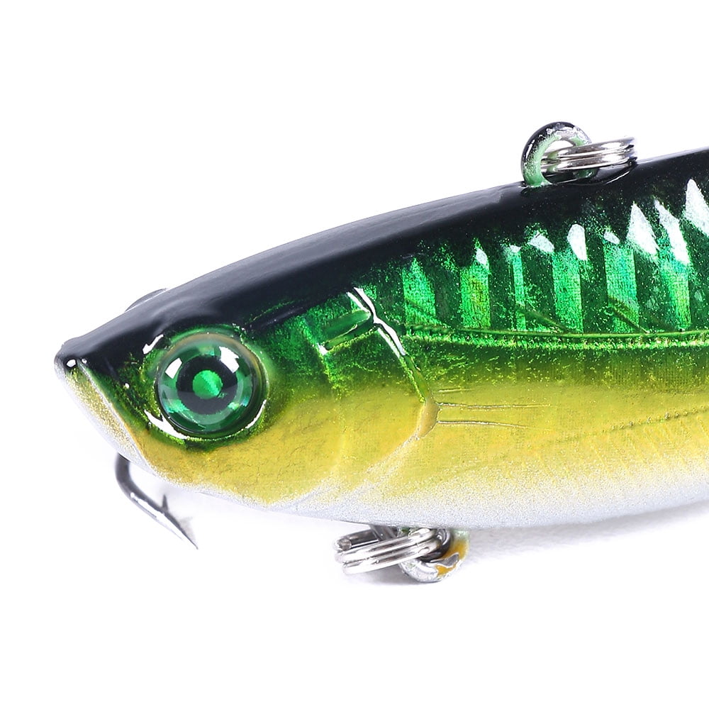 HENGJIA Fishing lures for Bass, 6PCS Deep Diving Lipless Crankbaits for Bass Hard Baits Sinking Fishing Jigs for Freshwater and Saltwater Bass, Trout, Walleye