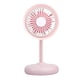 thumbnail image 2 of Xihbxyly Ventilador de Escritorio Usb, Miniventilador Recargable, Rotación de 360° y Potente Viento, Funcionamiento Silencioso, Diseño Compacto, Ideal para Estudio En Casa o En La Oficina, Rosa, Verd, 2 of 7