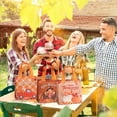 thumbnail image 3 of 6pcs Thanksgiving Non-woven Gift Bag Feel Autumn, Pumpkin Harvest Turkey Pattern, Reusable Tote Bag, Thank You Autumn Pumpkin Turkey Dwarf Shopping Bag, Thanksgiving Party Supplies, 3 of 10