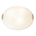 thumbnail image 2 of Access Lighting 23023LEDD-BS-TEX Linen Flush Mount - Brushed Steel & Textured - 15.5 D x 4.75 H in., 2 of 2
