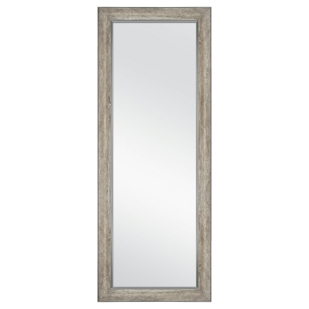 Better Homes & Gardens 27x70 Rustic Gray Leaner Mirror