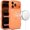 Cosmic Orange, variant on For Apple iPhone 18 Pro Grip Hand Magnetic Ring HQ Hybrid - Pink