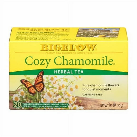 2X-Bigelow Cozy Chamomile Herbal Tea Bags - 20 ct