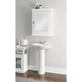thumbnail image 2 of Linon Scarsdale Medicine Cabinet, White, 30" Tall, 2 of 14