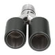 thumbnail image 1 of Tubos de escape, tubo de escape de fibra de carbono mate para automóvil Tubo de escape doble para automóvil Tubo de escape de fibra de carbono para automóvil Artesanía excepcional, 1 of 9