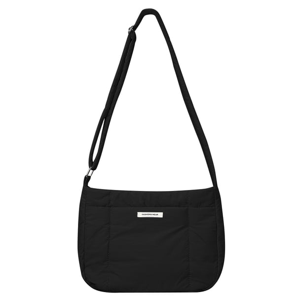 Bolso Informal para Mujer Bolso Mano Ligero Bolso Bandolera Bolso Ocio Femenino (negro)