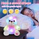 thumbnail image 3 of Peluche BSTAOFY iluminado con osito de peluche blanco LED de 20 cm, 3 of 6
