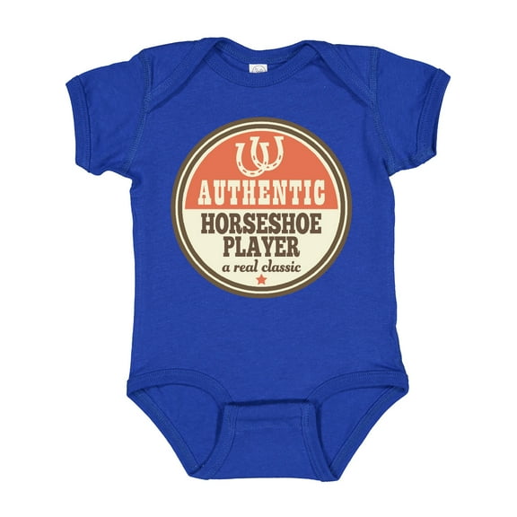 Inktastic Horseshoe Player Boys or Girls Baby Bodysuit