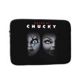 thumbnail image 1 of Funda para portátil de la novia de Chucky, a prueba de golpes, con bolsillo para accesorios y maletín de transporte, 10, 12, 13, 15 y 17 pulgadas, 1 of 5