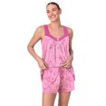thumbnail image 4 of Aria Women’s Knit Built-up Tank and Shorty Knit Pajama Set, Sizes S-4X, 4 of 7