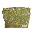 thumbnail image 2 of Difusor De Aceite Esencial Caja de maquillaje con flores bordadas, bolsa de lavado portátil para regalos navideños (verde) Likrtyny Cuidado Belleza, 2 of 9