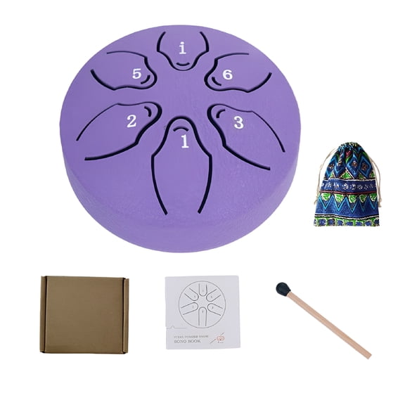 QAYOZ Rain Drum for Outside Garden, Rain Drum for Outside When It Rains, Steel Tongue Drum Rain Chime, Rain Drum for Outside, Mini Handpan Drum Instrument, Outside Musical Rain Drum for Garden