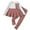 style-09 Pink, variant on Gubotare Toddler Girls Clothes Baby Girls Fall Outfits Toddler Girl Outfit Long Sleeve Shirt Pant Set Fall Winter Clothing for Girl Size 3T 4T (Red,3-4 Years)