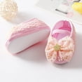 thumbnail image 4 of Baby Girls Non-Slip Princess Shoes Soft Sole Mary Jane Flats with Headband, 4 of 6