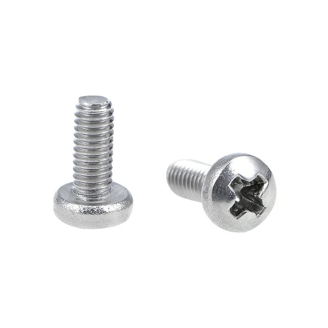 Unique Bargains M2.5x6mm Vis Machine Pan Phillips Cross Head Vis Fixations Boulons 30Pcs