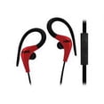 thumbnail image 6 of Naxa SPIRIT Performance Sport NE-935 - Earphones with mic - in-ear - over-the-ear mount - wired - 3.5 mm jack - red, 6 of 6