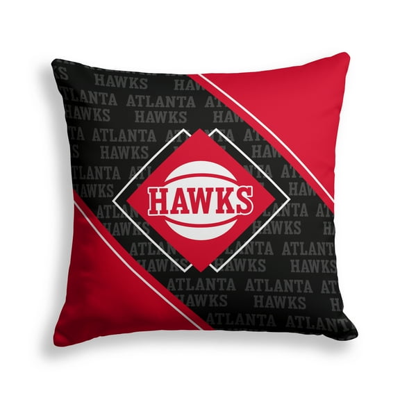 Pegasus Atlanta Hawks 18" x 18" Diamond Boxed Decor Pillow