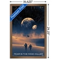 thumbnail image 4 of Dune - Fear is the Mind-Killer Wall Poster, 14.725" x 22.375", Framed, 4 of 4
