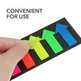 thumbnail image 2 of 40 Sets Neon Arrow Shaped Bookmarks Stickers, Translucent Decorative Labels for Books, Office Supplies, School and Work Use, 2 of 6