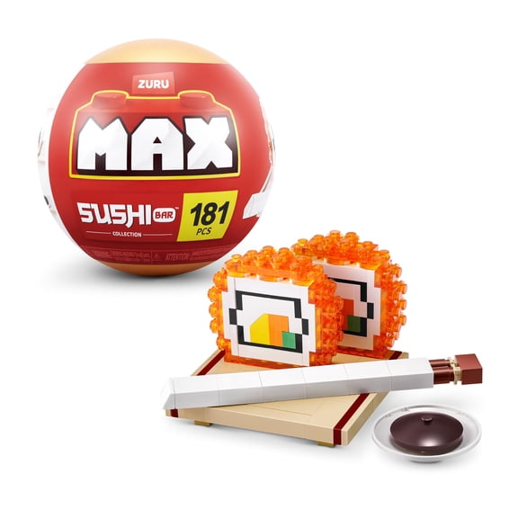 Set de construcción de juguete ZURU MAX Premium Sushi Bar 181 piezas