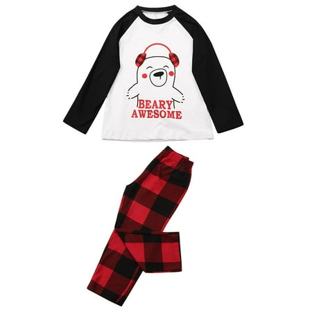 

Fjofpr Pants for Women Christmas Children Kids Printed Letter Top+Pants Xmas Family Clothes Pajamas Cargo Pants Women