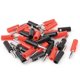 thumbnail image 1 of 30 Pcs 4mm Cable de altavoz de audio con conector de tornillo tipo banana rojo y negro, 1 of 1