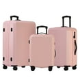 thumbnail image 1 of 3-Piece Hardside Luggage Set: 28 Inch, 24 Inch Large Suitcases with wheels and 20 Inch Carry On Luggage, 1 of 10