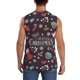 thumbnail image 4 of Fotbe Merry Christmas Men's Camiseta sin Mangas Estampada para Hombres, Playera Casual para Gimnasio, Entrenamiento, Playa-Small, 4 of 7
