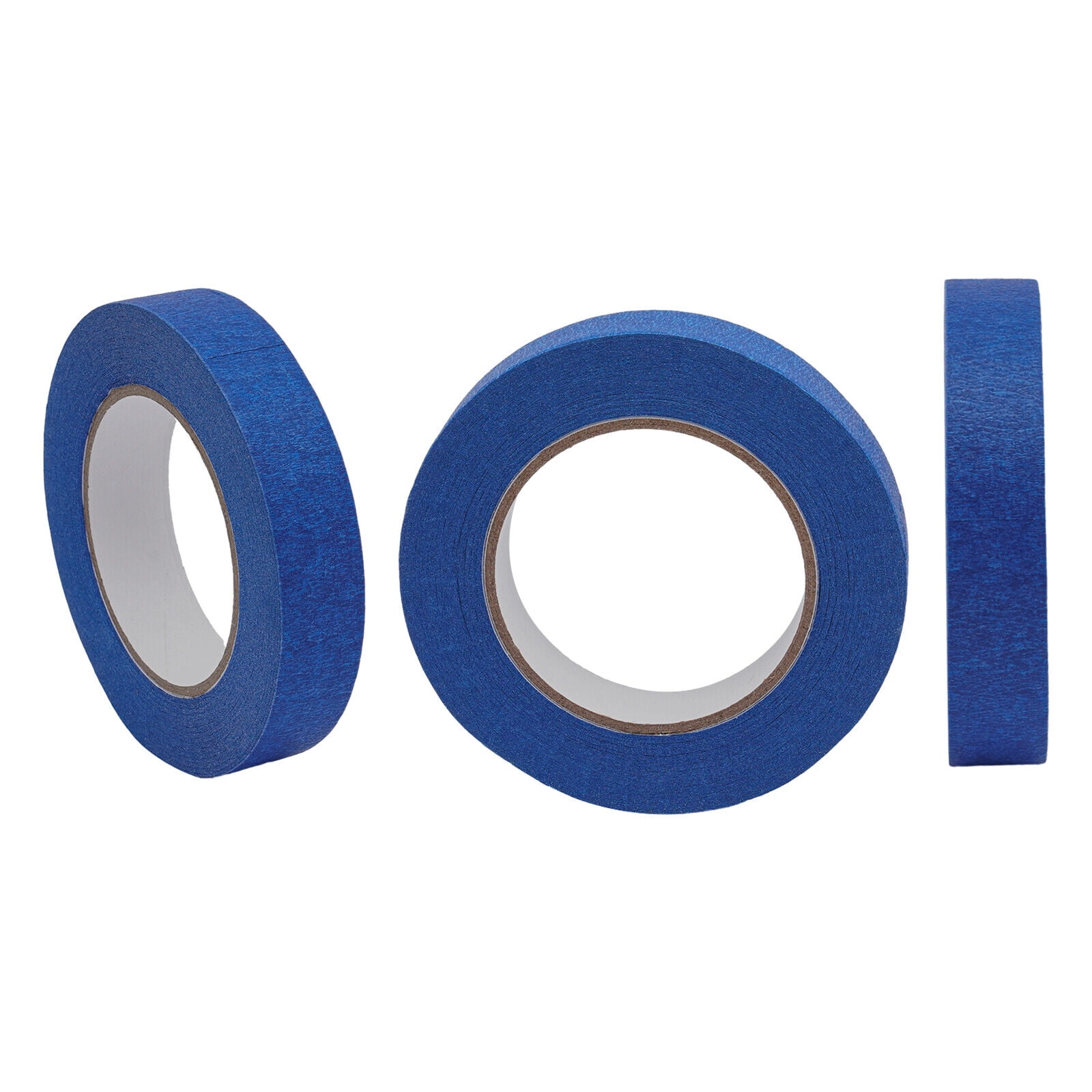 Modern Round 34/54 Rolls Blue Masking Tape Painting 2.4cm x 55m High Adhesive Non-marking Blue